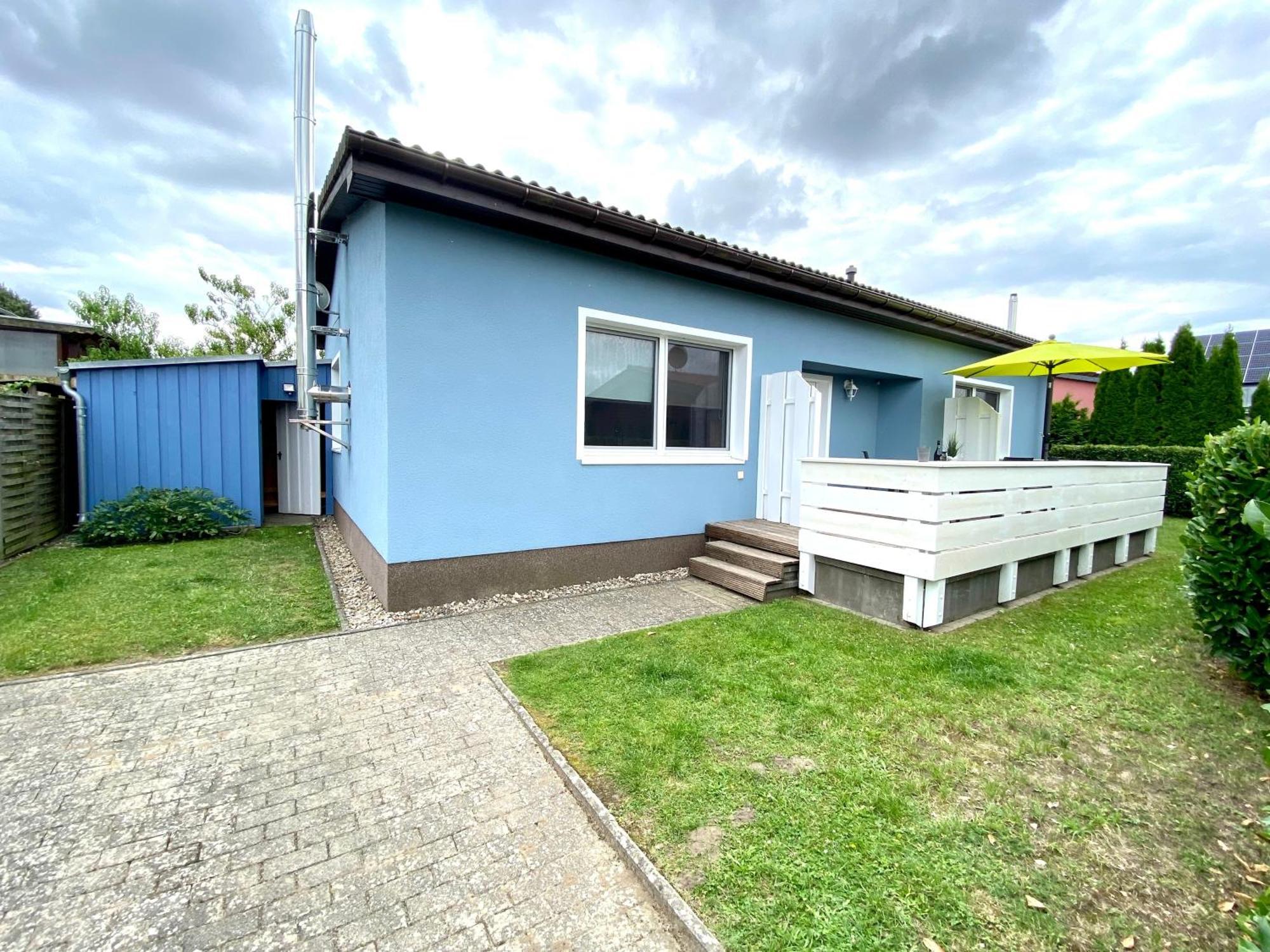 Kapitaens-Bungalow Am See Göhren-Lebbin Buitenkant foto